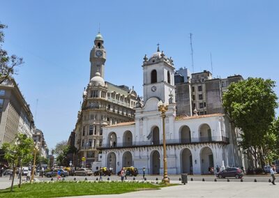 Cabildo de Buenos Aires y Plaza de Mayo